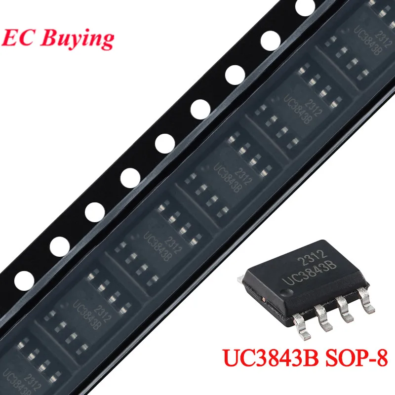 10Pcs/1Pc UC3843B S… - image