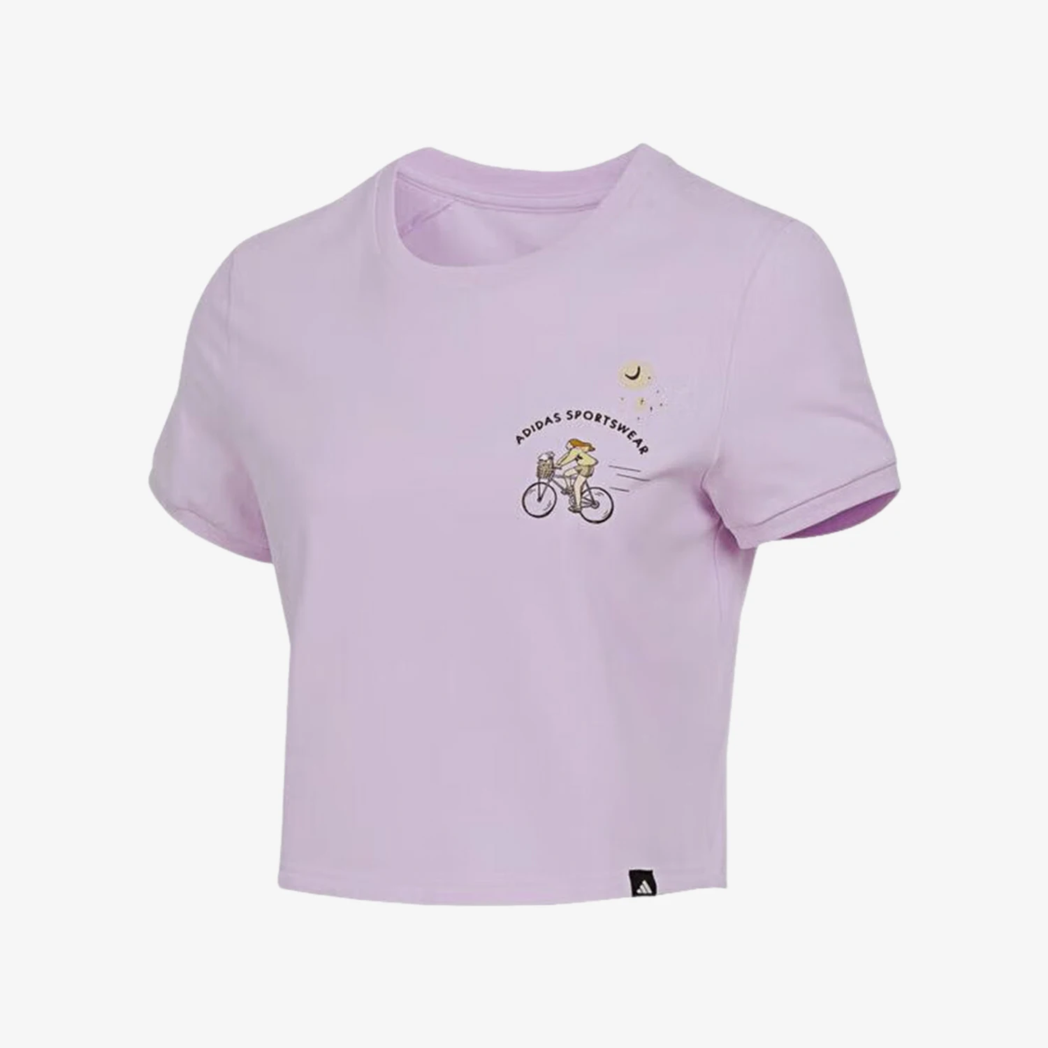 

Adidas Original Summer Women's Cropped Training Lightweight T-Shirt JX5325