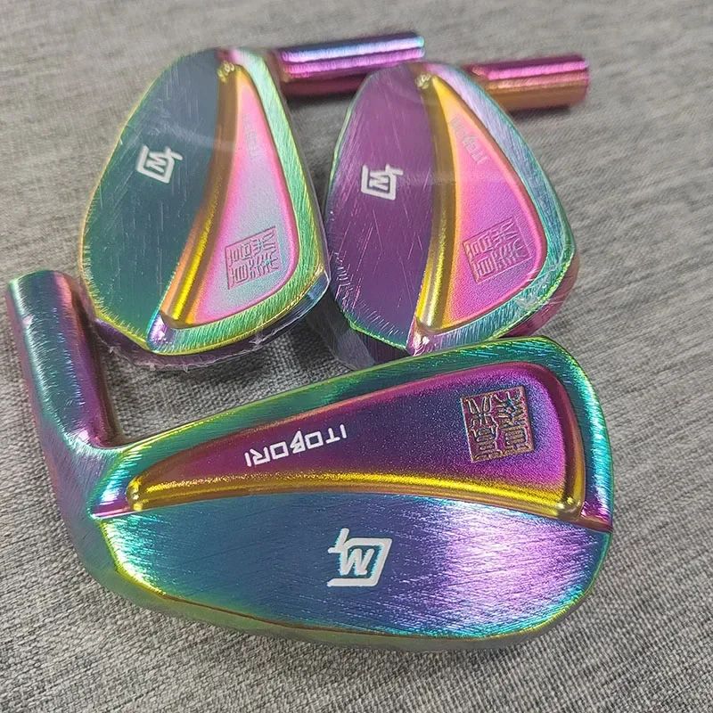 ITOBORI Irons Set MTG Rainbow Forged Carbon Steel  ITOBORI Golf 4-# P 7Pcs Golf Iron Head Only