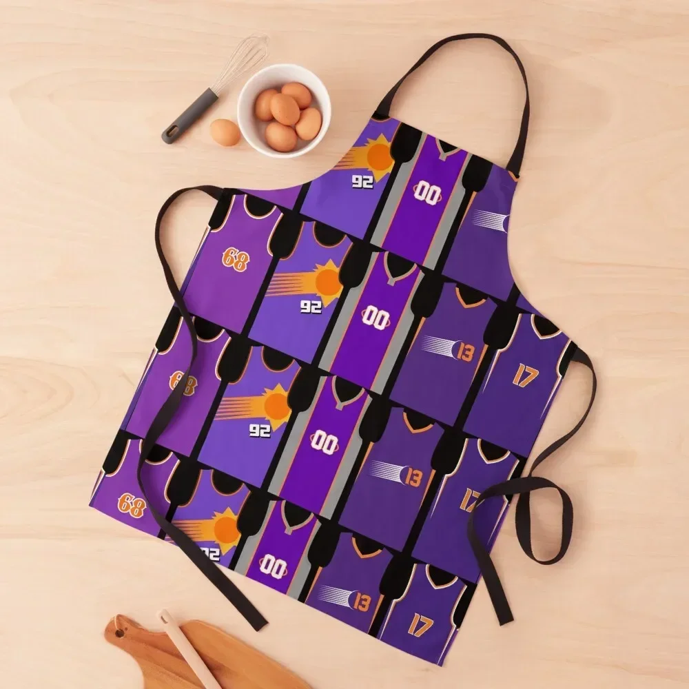 

Phoenix Jersey History Apron kitchen utensil Woman Kitchen with personal logo For Nail Stylist Apron