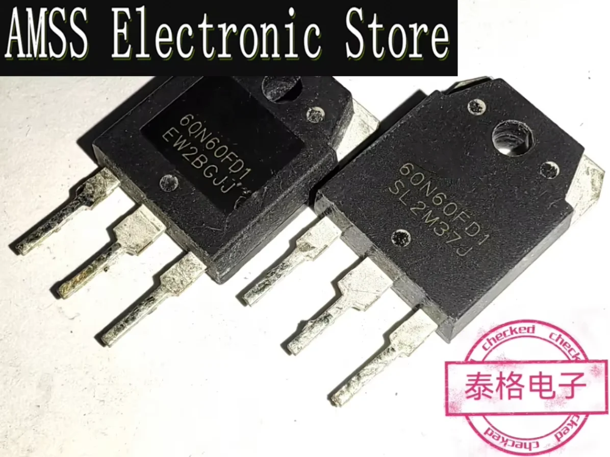 AMSS 2pcs 중고 60N60FD1 50T65FD1 NCE80TD60BT NCE80TD65BT NCE60TD65BT 60TD60 용접 기계/런닝머신용 일반 IGBT 튜브