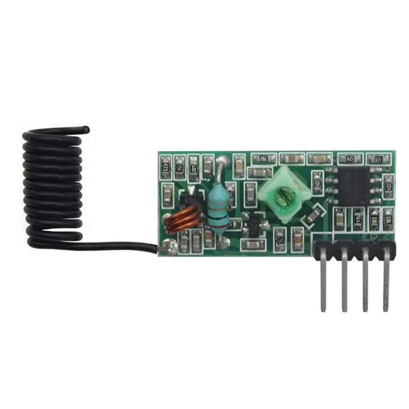 M85K 10Set 433M Super Regenerative Module Wireless Transmitter Module Burglar Alarm Transmitter Receiver 433 Frequency