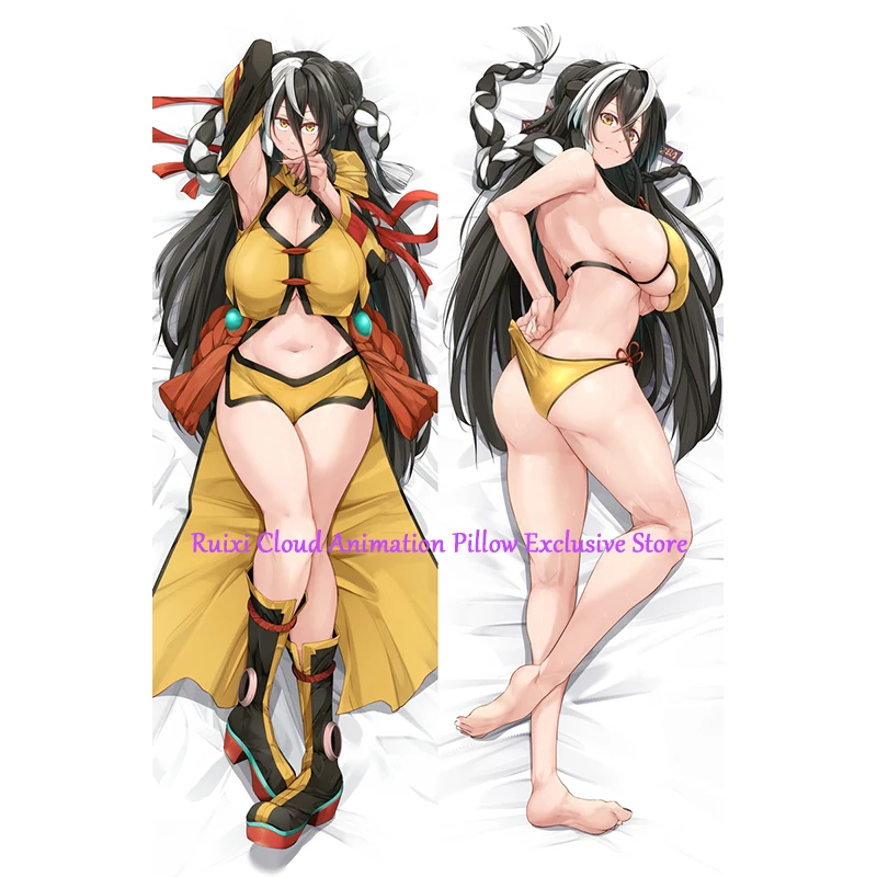 

Dakimakura Anime Pillow Cover Beautiful Girl Double Sided Print 2Way Cushion Bedding Gifts