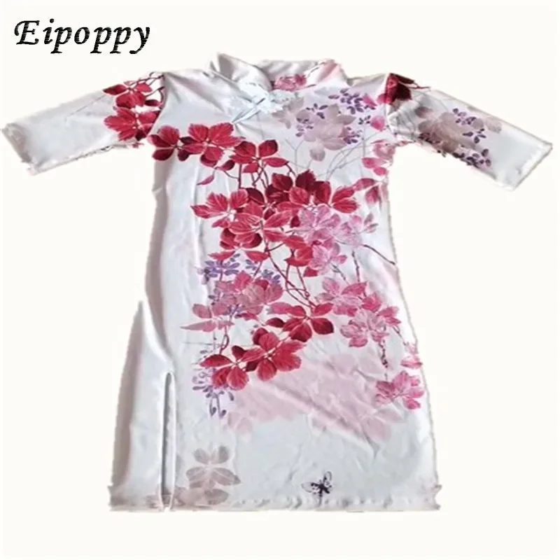 어린이 라틴 댄스 스커트, 코스튬 대회 공연, 클래식 치파오