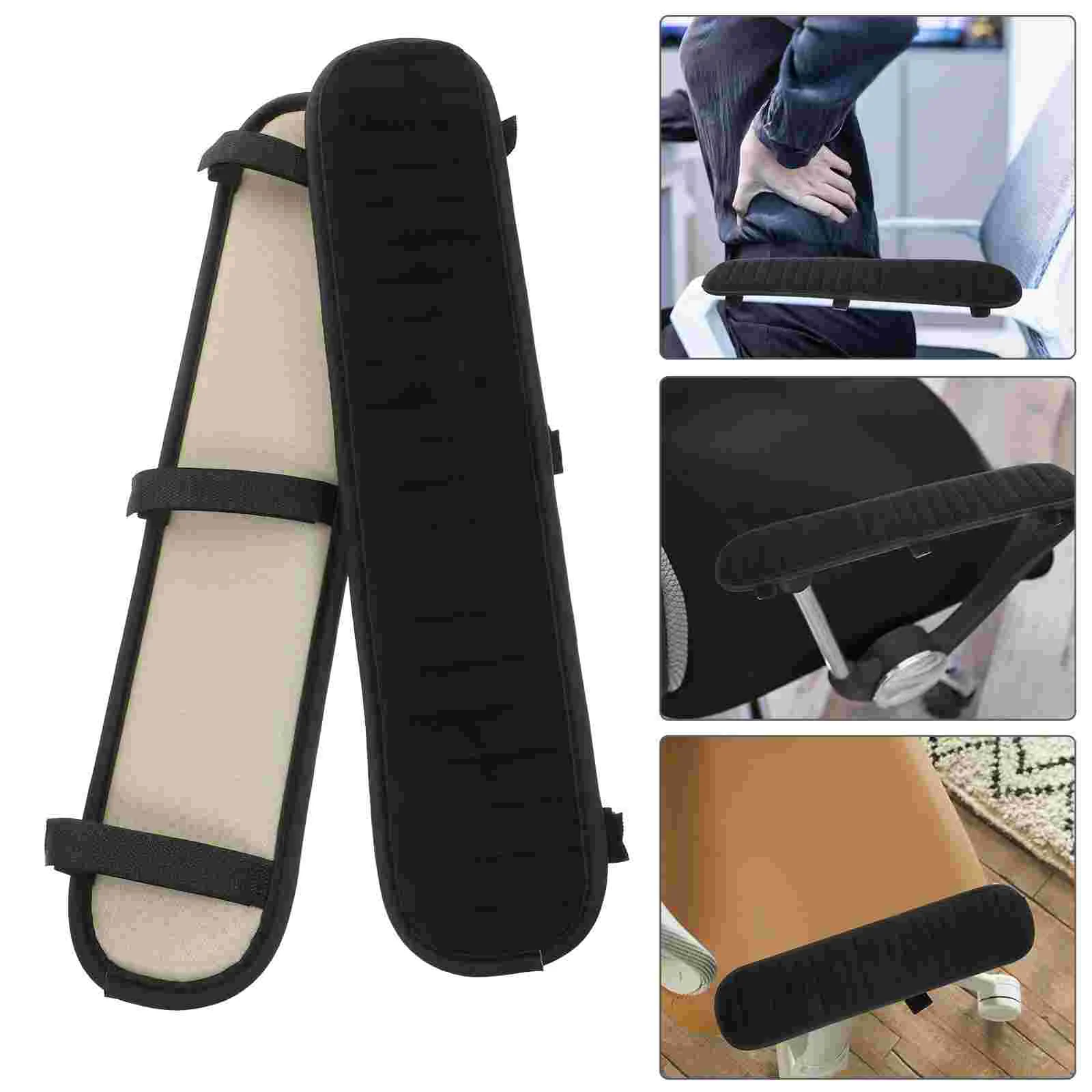 

Seat Arm Pad Stroller Office Chair Rest Arms Covering for Handle Pads Swivel