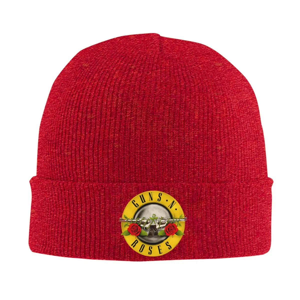 Guns N Roses Knitted Hat for Women Men Skullies Beanies Winter Hat Acrylic Hip Hop Cap