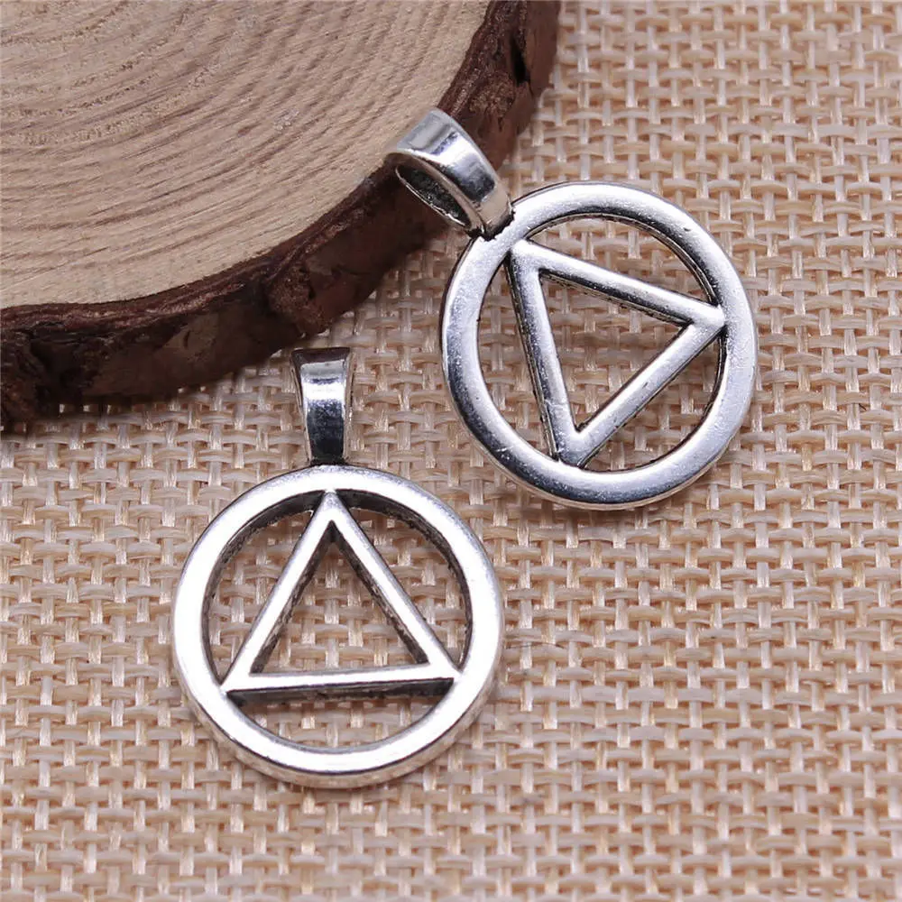 Elegant Triangle Celtic Talisman Amulet Charms Pendant Boys Jewellery Massive For You