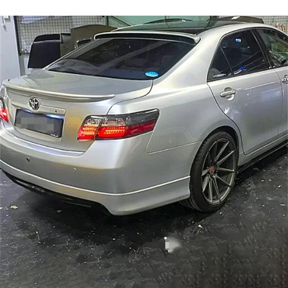

Спойлер для TOYOTA Camry 2007-2011, высококачественный задний спойлер из АБС-пластика для автомобильного заднего крыла грунтового цвета
