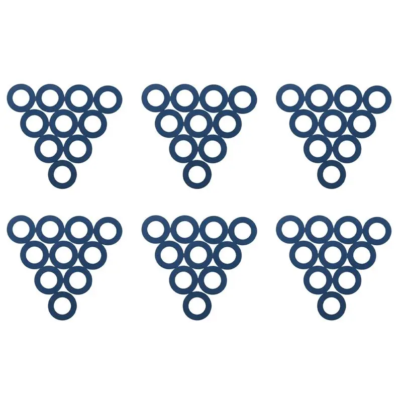 Better-60Pcs 90430-12031 Car Oil Drain Sump Plug Washers Gasket 12Mm Hole For Toyota Lexus 9043012031
