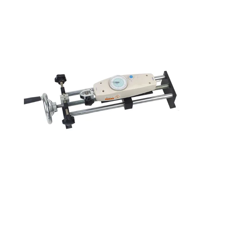 Horizontal hand-cranked tensile testing machine