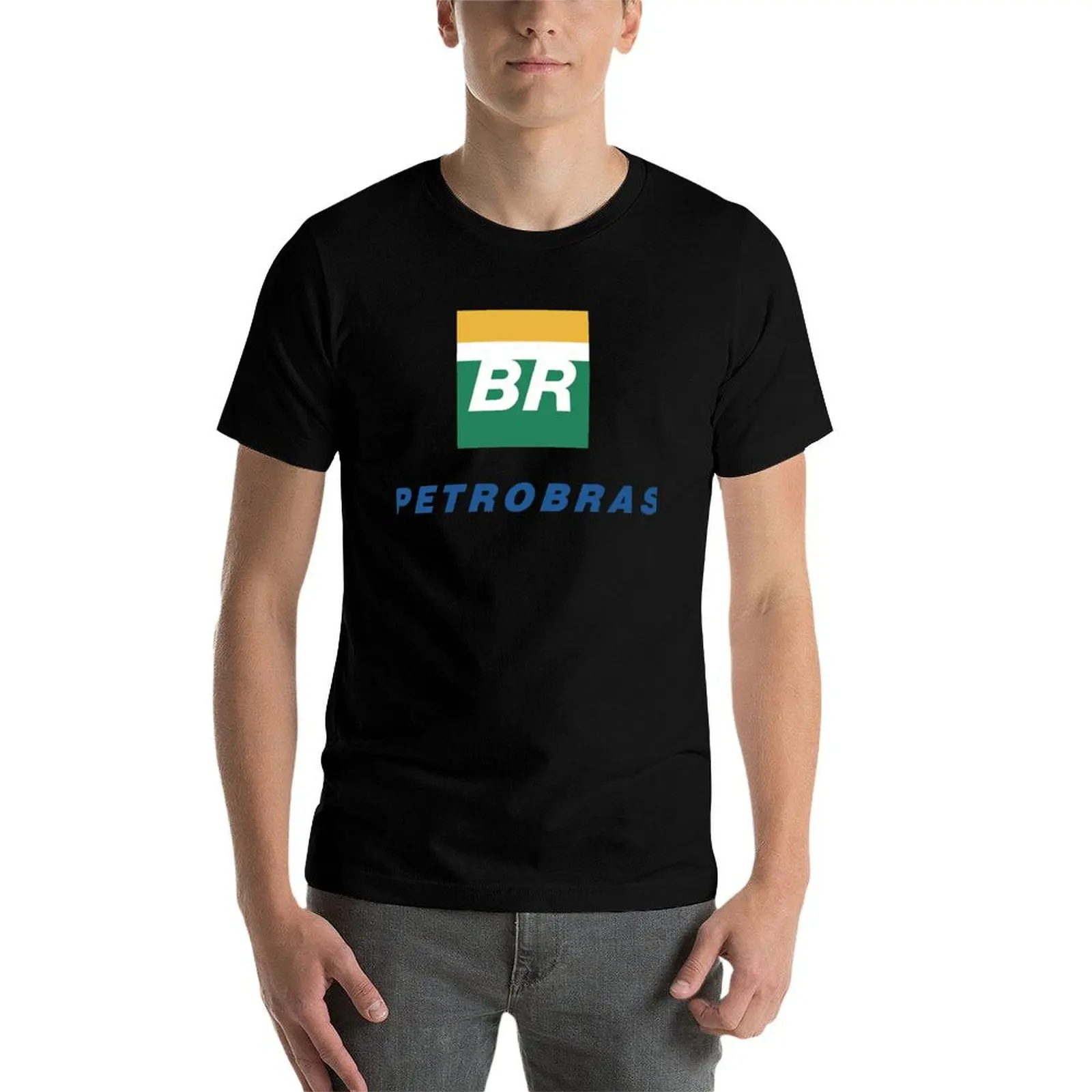 رائعة Petrobras شعار التصميم الأساسي T-shirt.png تي شيرت أنيمي التي شيرت رجل تي شيرت عالية الجودة الفاخرة العلامة التجارية تي شيرت