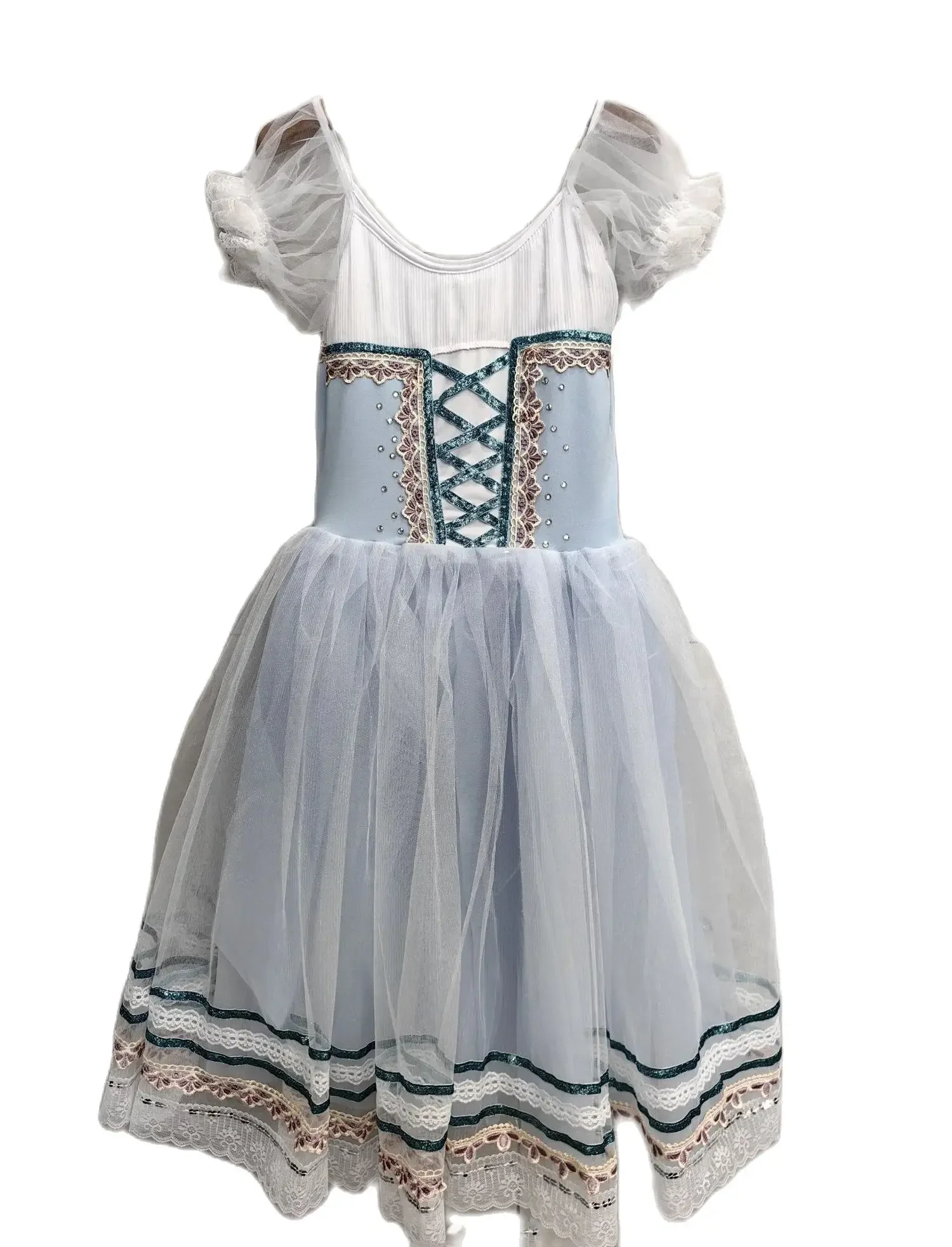 Robe de Ballet longue professionnelle pour adultes, Tutu romantique pour filles et femmes, Costumes de spectacle de danse du cygne, robe de ballerine pour enfants