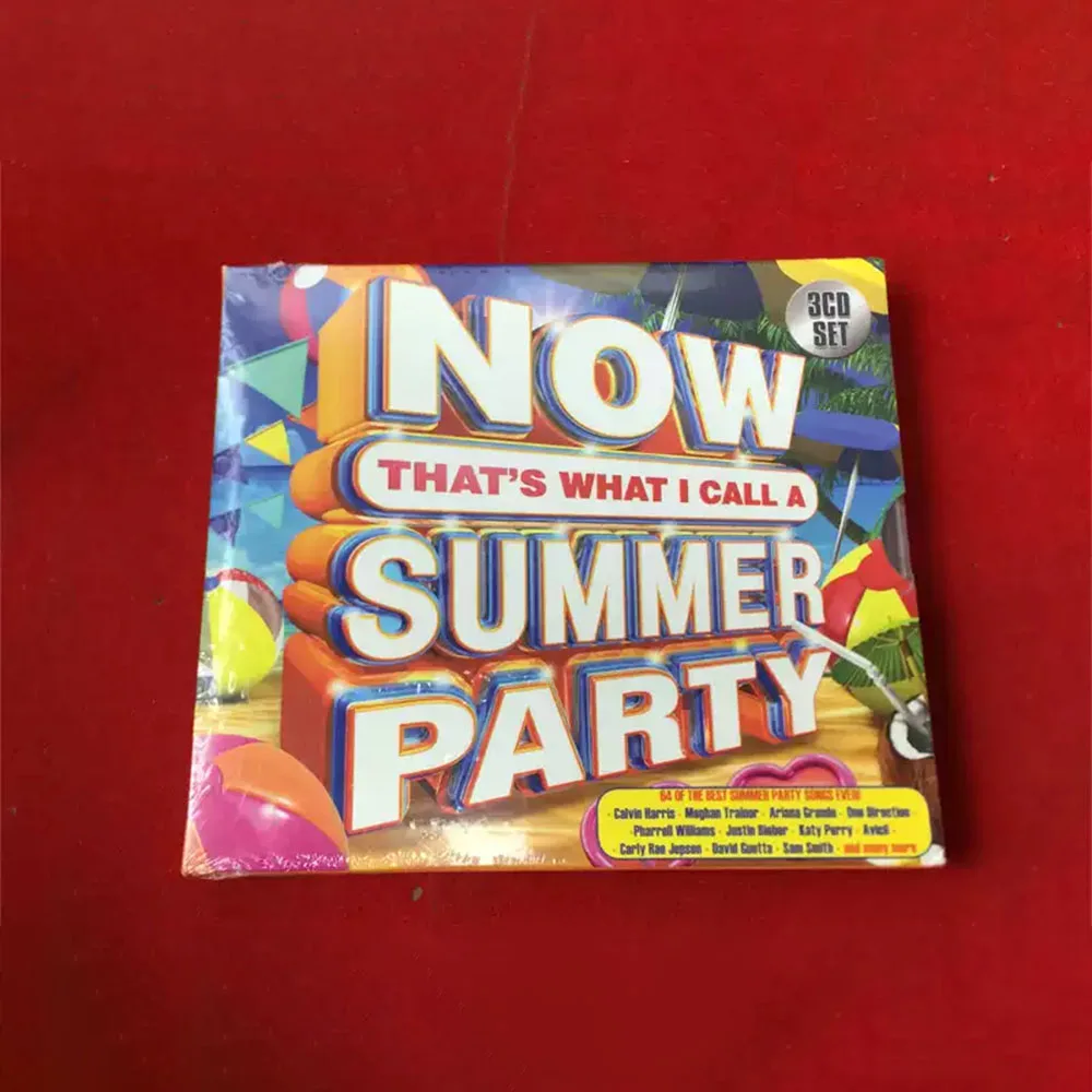 CD "Now That's What I Call A Summer Party" Was Released in The UK and Europe on 22 June 2015, Packaged in Eco-friendly Cardboard