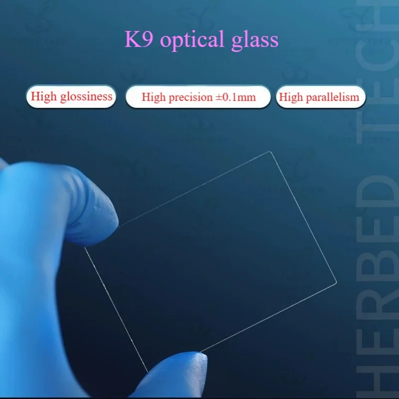 K9 Optical Glass Sheet Customized Coverslip - High-Temperature Ultra-Clear High-Transparency Window Sheet for Optimal Clarity