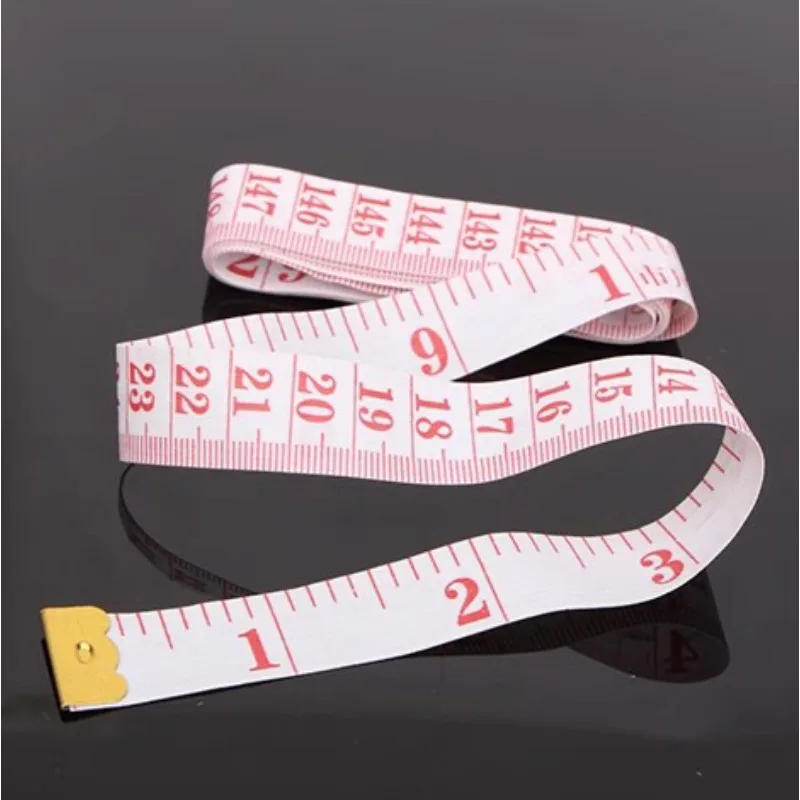 1/2pcs Tailor Body Measure Waist Measuring Tape Soft Sewing Cloth Ruler Body Measuring Ruler