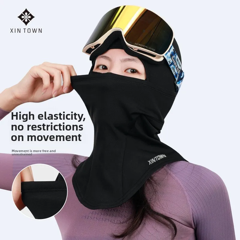 XINTOWN Ski Balaclava Winter Thermal Fleece Lined Windproof Face Mask for Skiing Snowboarding Cycling Outdoor Sports