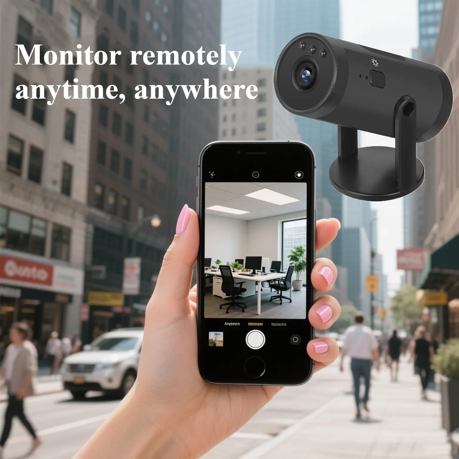 

HD 1080P Mini WiFi Camera Indoor Safety Security Surveillance Baby Monitor Night Vision Camcorder IP Cam Audio Video Recorder
