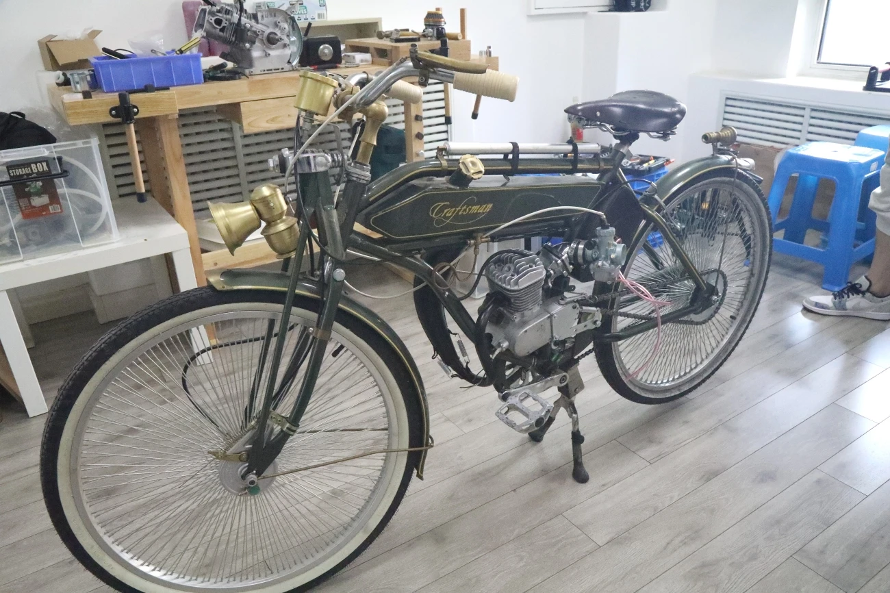 Dýmka výfukového tlumič výfuku černá vhodný 50 80cc 2 hladit jízdní kolo plyn motor zakřivený výfukového dýmka motorový bicykl částí