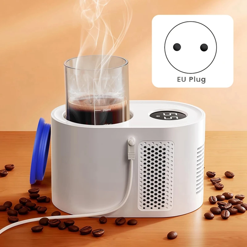 

Подогреватель для кофейных чашек, мини-холодильник для вина, подогреватель для чашек для стола (охлаждение, подогрев и ферментация), вилка стандарта ЕС, розничная продажа