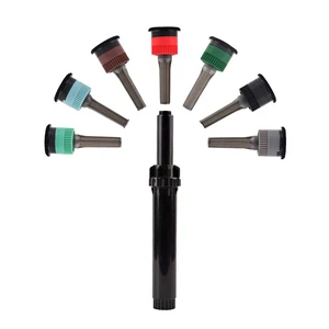 Popup -Sprinkler mit einstellbarem Austausch, Düsen, Parkgarten, Gras, Rasen, Bewässerungswerkzeug, 7 Typen 0 ° ~ 360 °, 1/2 10 Hauptquadrat -Verkaufsgarten - №9