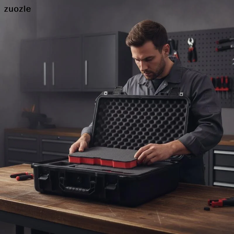 exquisiteFoam Inserts Tool Box Kit For Packout Insert Protective Foam Organizer For Fragile Tools Shockproof Cushioned Support