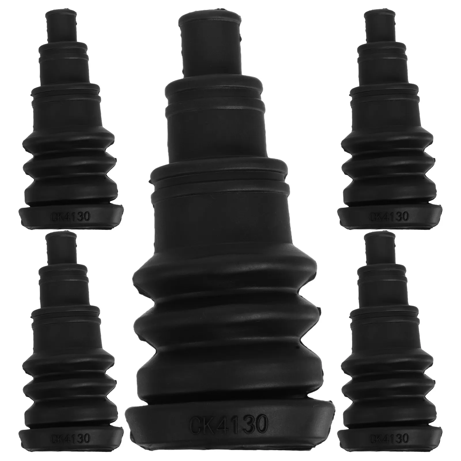 5Pcs Automotive Firewall Cable Grommet Kit Rubber Wire Hole Grommets Universal Size High Temperature Wire Protection