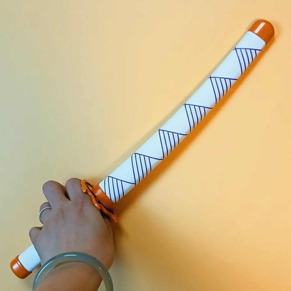 16inch 42cm Katana Ninja Knife Sword Samurai Sabre Anime Cosplay Prop Real Plastic Knife Ninja Japanese Katana Unsharp Toy Gift