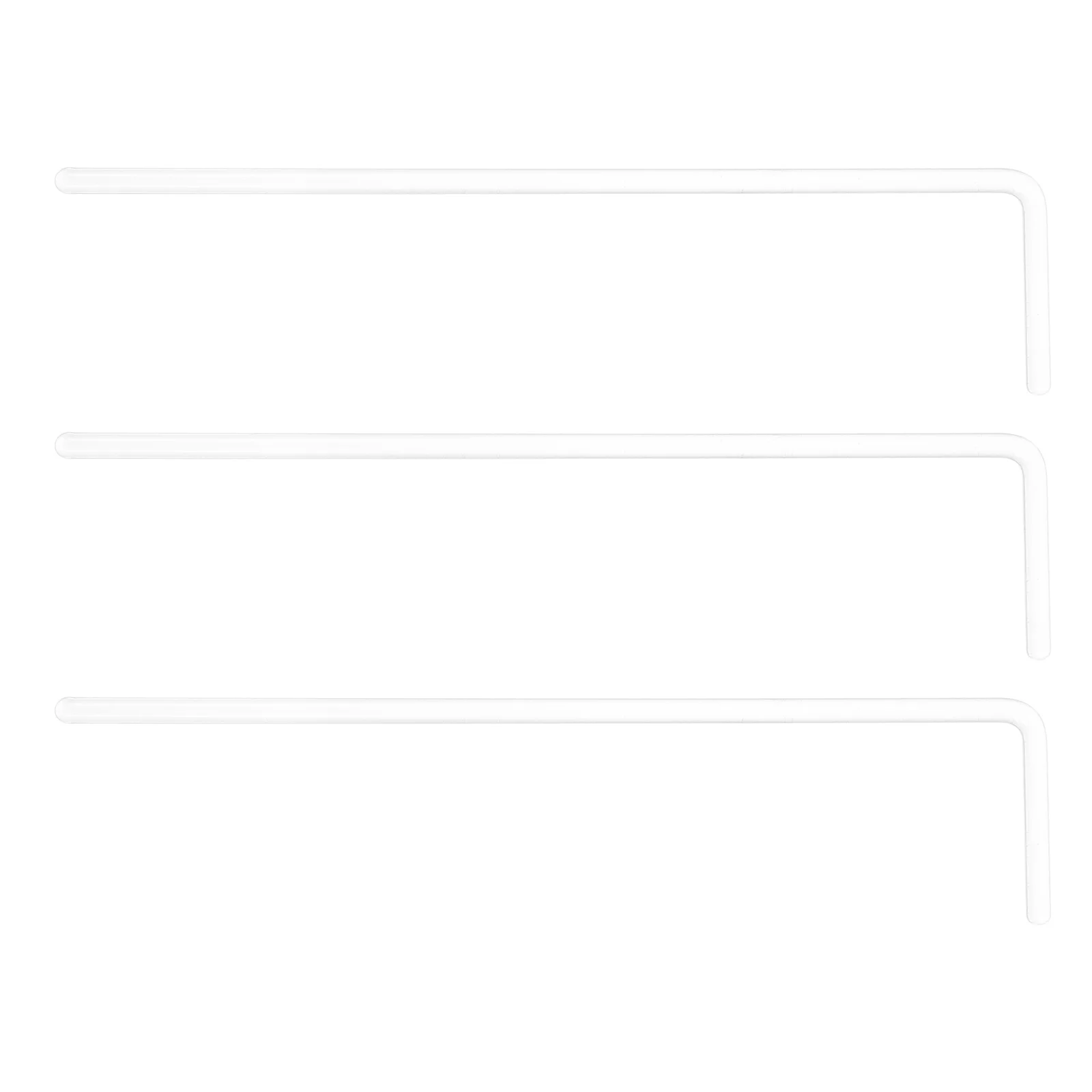 

3Pcs Glass Cell Spreaders Laboratory Wide Spreading Reusable High Temperature Sterilization Lab Supplies