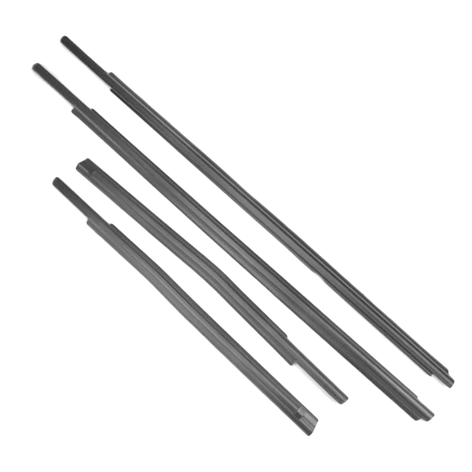 

4Pcs Window Moulding Weatherstrip Strip Door Dustproof Accessories Waterproof Replaces Fit for 07-20