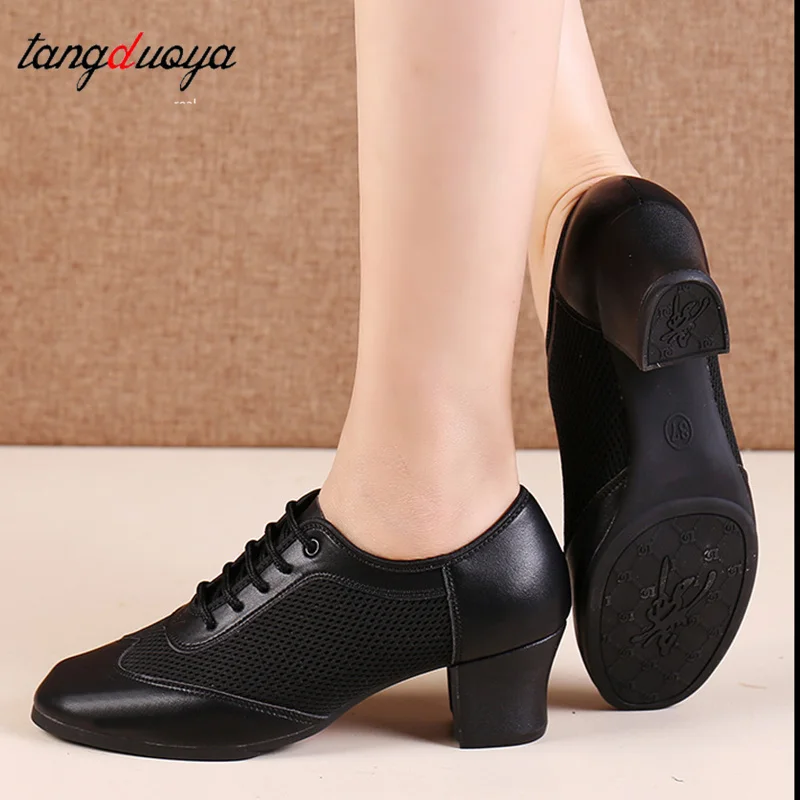 

Women Ballroom Dance Shoes Latin Salsa Dance Shoes Soft Sole Professional Jazz Tango Shoes Dancing Lady Heels Sneaker