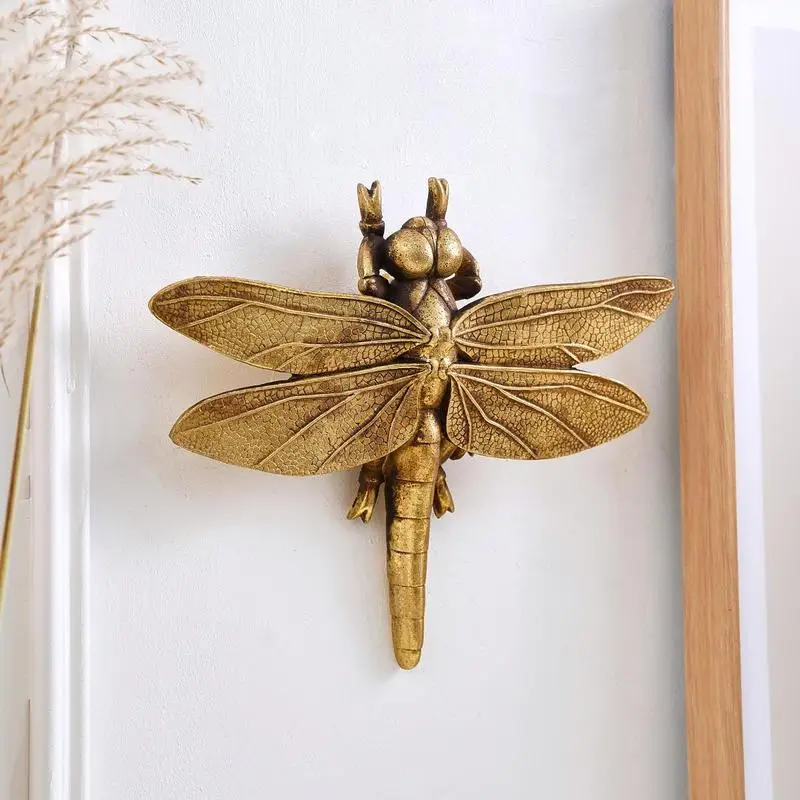 Creative Resin Insect Design Wall Mounted Decoration, 1 Count Creative Wall Ornament, Home Decor for Living Room Bedroom