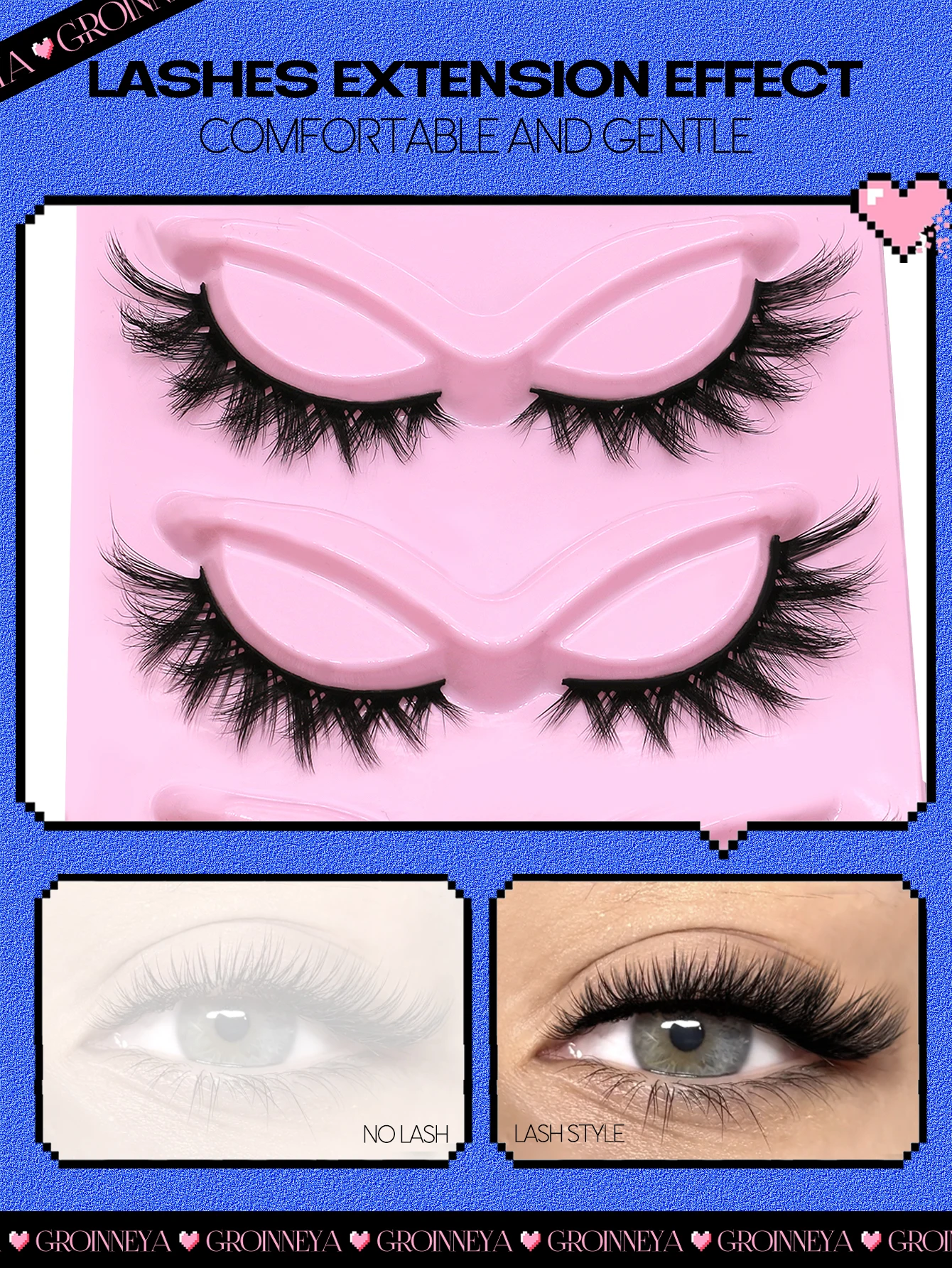 ヴェルトライネ ミンクまつげ キャットアイまつげ ボリューム フォックスアイつけまつげ ナチュラル3D Dカールボリュームつけまつげ