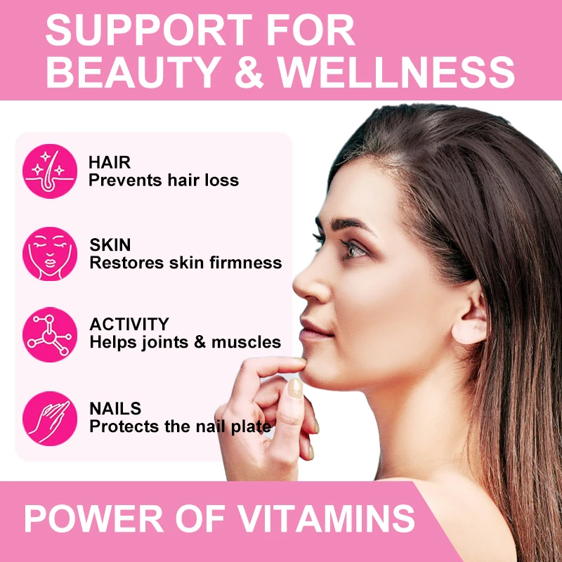 Collagen Softgels, Glutathione, Vitamin C - for beautiful skin, strong hair and healthy nails, antioxidant support