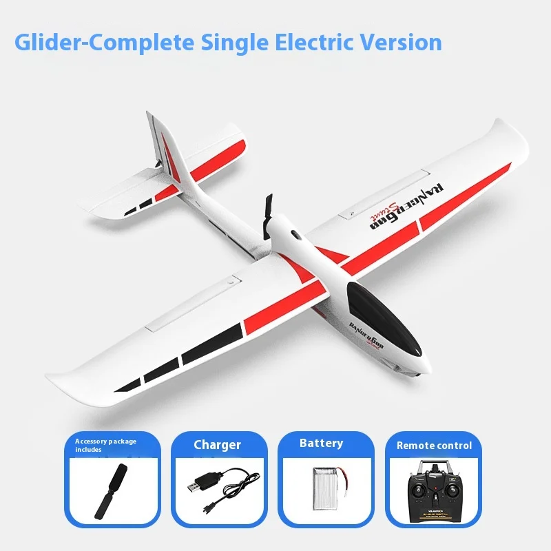 Orlans Modelo de avión con control remoto Planeador con control remoto Guía para principiantes Airc con control remoto de ala fija de cuatro canales