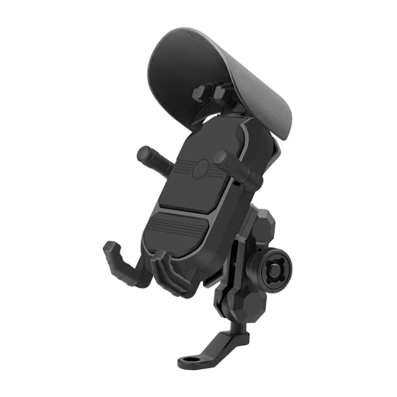 Motorcycle Phone Holder 360 Degree Rotatable  Anti  Shock Absorption Bike Phone Mount for 3.5inch-7.2inch Smartphone