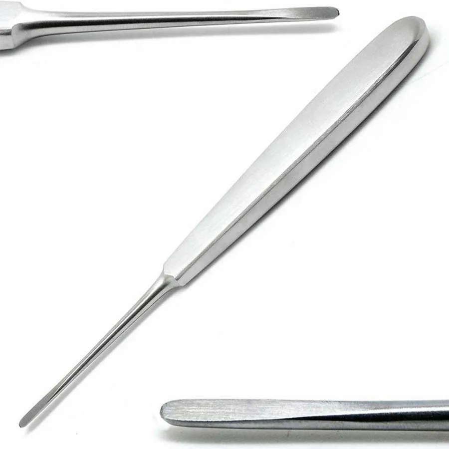 3pcs Dental Warwick James Elevator LEFT, RIGHT, STRAIGHT Surgical Root Elevator Dentistry Oral Surgery Extraction Tools