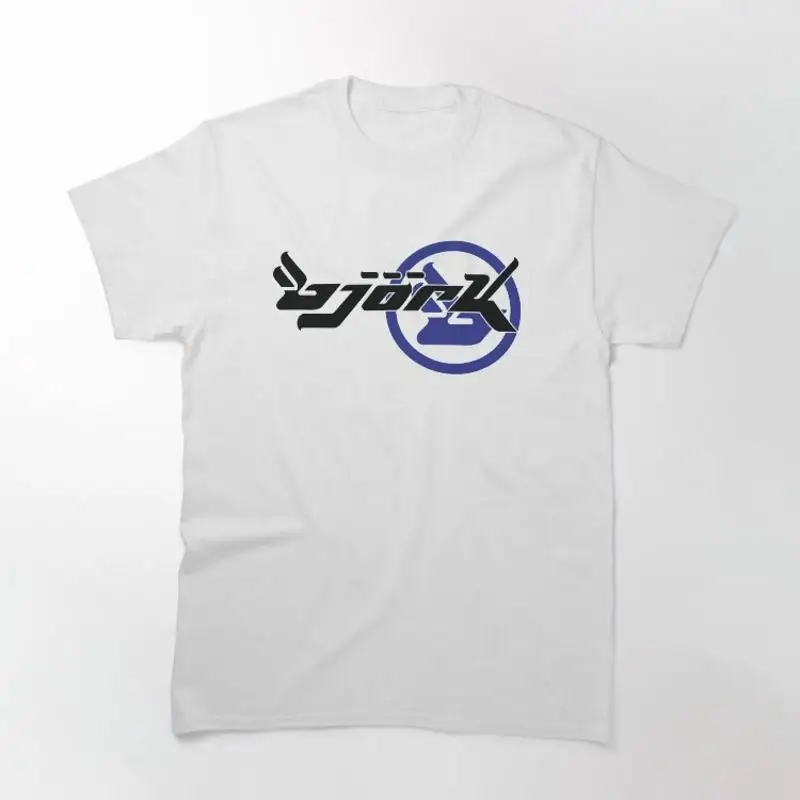 Bjork Homogenic Vintage Circle Blue Black Classic T-Shirt