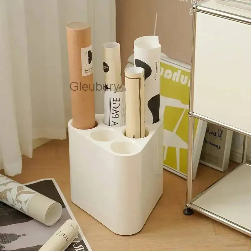 Storage Umbrella Bucket Living Room Home Umbrella Stand Porch Creative Coffee Shop Floral Ornaments Storage Rack