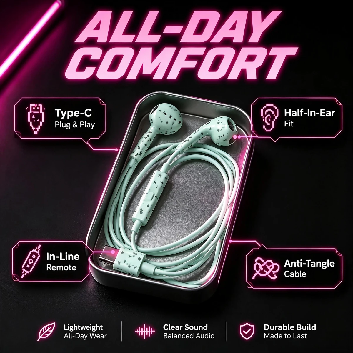 Проводные наушники Macaron Pol – обзор и цена Audiophile Headphone Wired