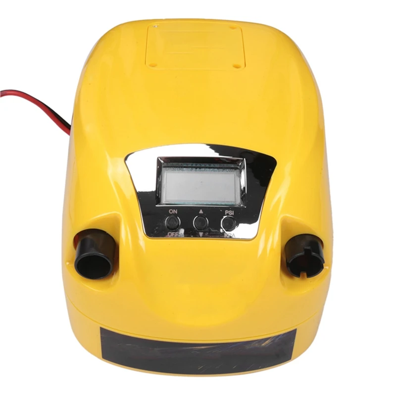 12V High Pressure Air Pump Electric Air Pump Air Pump For Inflatable Fishing Boat GP80D LCD Display Portable Intelligent Mode image 2