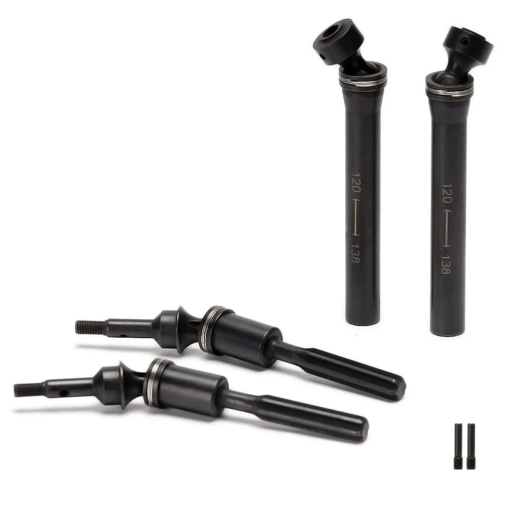 1/10 Hard Steel CNC #5451X Swing Axles Driveshaft CVD For RC Car Traxxas E-Revo Summit Revo 3.3 E-MAXX T-MAXX