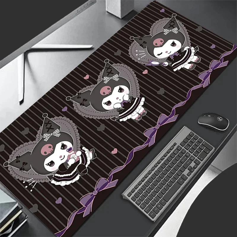 منصات الماوس الجلدية الألعاب أنيمي لوحة المفاتيح منصات الكمبيوتر سانريو كورومي ماوس منصات الماوس كمبيوتر محمول تمديد حصيرة مكتبية للفتيات ألعاب هدية