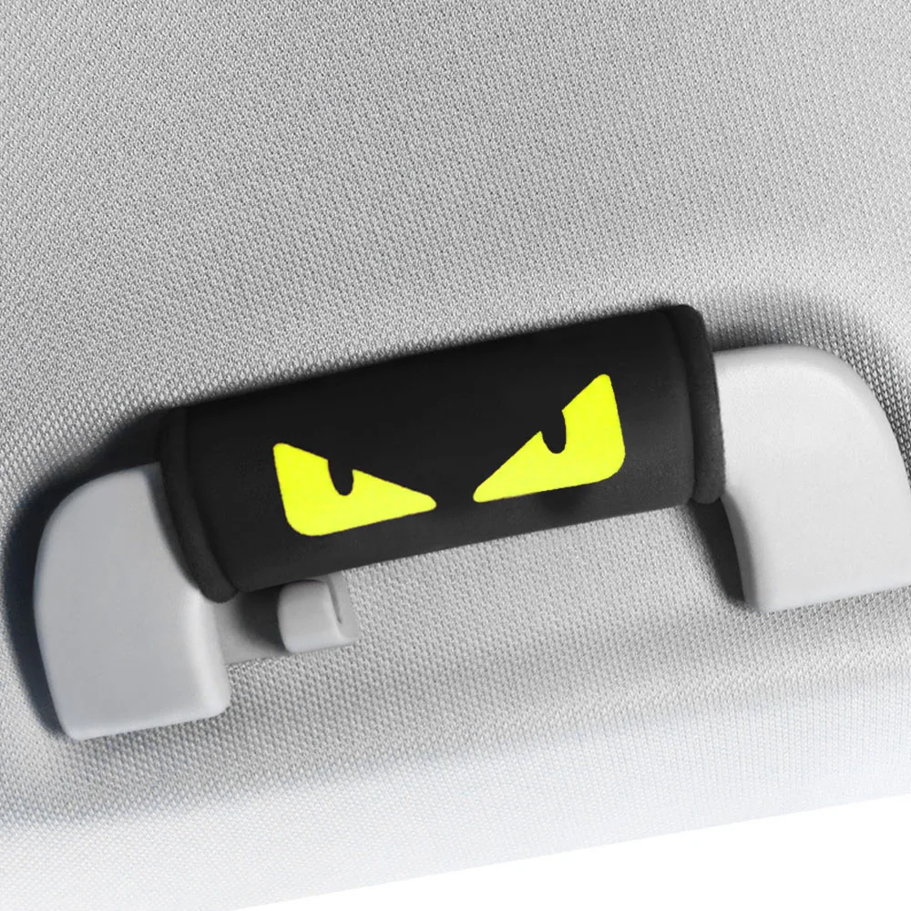 2 Pcs / Set Car Interior Handle Protective Cover JDM Style Cartoon Car Door Handle Decoration Auto Accessories