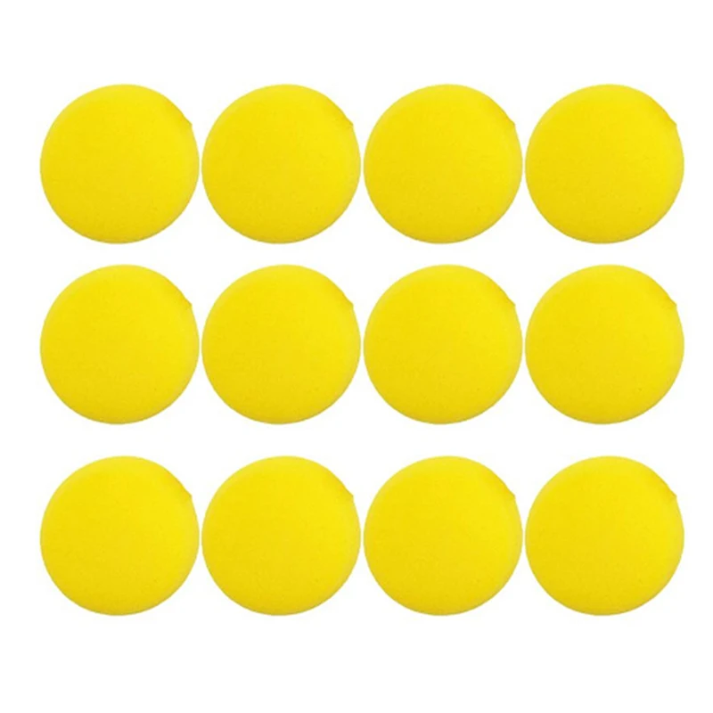 

New 12Pcs/lot Round Shape Ceramic Foam Children's Drawing Water Absorbing Sponge Sculpture Pottery Tools Accessories