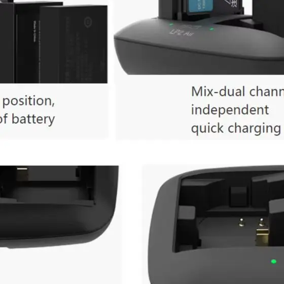 ISDT LP2 Air Battery Charger Mix-dual Channel/ APP Connection Compatible 3 Types Battery for Canon Digital Video Equipment