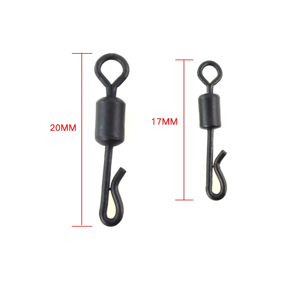 Giratorios de cambio rápido en acero inoxidable para carpa - imagen 2