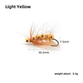 Light Yellow  100pcs