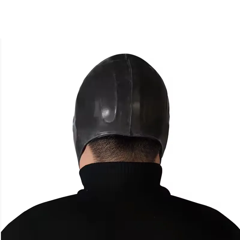 قناع الغاز الأسود الكامل 64 نوع قناع الوقاية الكيميائية متعدد الأغراض لطلاء رذاذ المبيدات قناع التنفس المطاطي الطبيعي