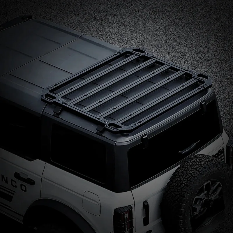 

Factory Hot Selling For Bronco Cargo Rack, Bronco Roof Platform, Lage Basket, Half-Frame Cargo Rack, Car Roof Rack Modification