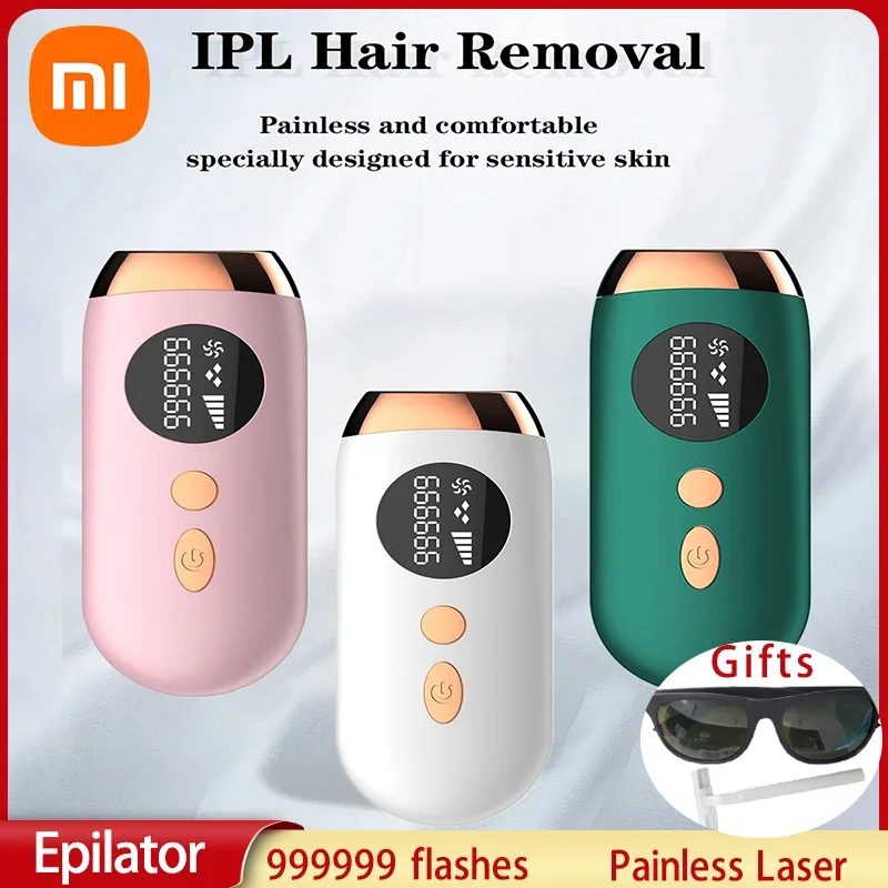 Xiaomi mijia 2024 New Laser Epilator IPL Hair Removal for Women 999999 Flash Permanent Painless Body Photoepilator Depilador